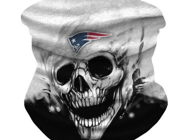 NEW ENGLAND PATRIOTS & SKULL FACE MASK BANDANAS