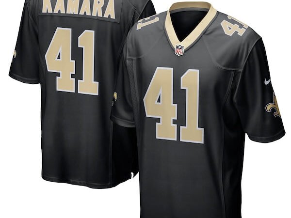 Alvin Kamara New Orleans Saints Nike Game Player Jersey - Black