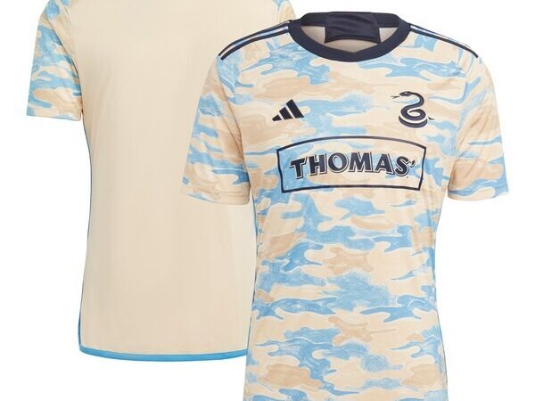 Philadelphia Union adidas 2024 For Philly Replica Jersey - Tan