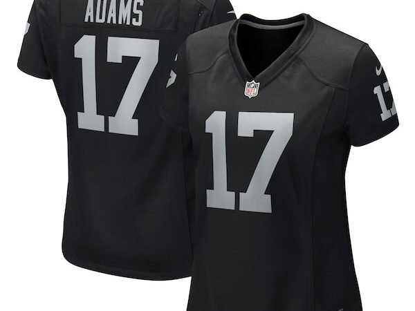 Davante Adams Las Vegas Raiders Nike Women's Player Jersey - Black