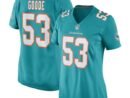 Cameron Goode Miami Dolphins Nike Women's Game Player Jersey - Aqua