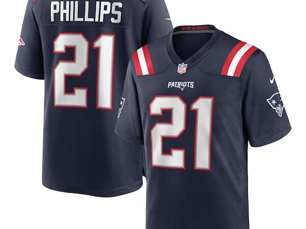 Adrian Phillips New England Patriots Nike Game Jersey - Navy