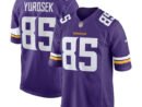 Ben Yurosek Minnesota Vikings Nike Team Game Jersey -  Purple