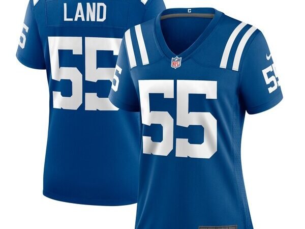 Isaiah Land Indianapolis Colts Nike Women's Team Game Jersey - Royal