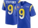 Matthew Stafford Los Angeles Rams Nike Super Bowl LVI Bound Game Patch Jersey - Royal