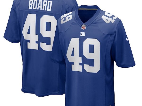 Chris Board New York Giants Nike Team Game Jersey -  Royal