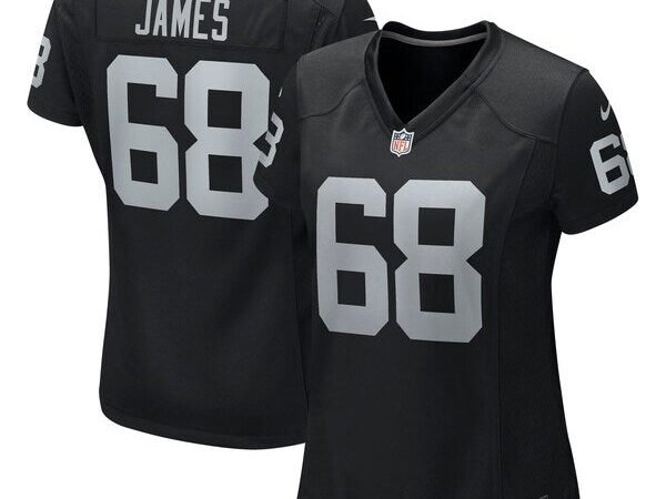 Andre James Las Vegas Raiders Nike Women's Game Jersey - Black