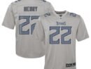 Derrick Henry Tennessee Titans Nike Youth Atmosphere Game Jersey - Gray