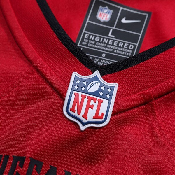 Bucky Irving Tampa Bay Buccaneers Nike 50th Season Team Game Jersey - Red