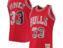 Scottie Pippen Chicago Bulls 1997/98 Hardwood Classics NBA 75th Anniversary Diamond Swingman Jersey - Red