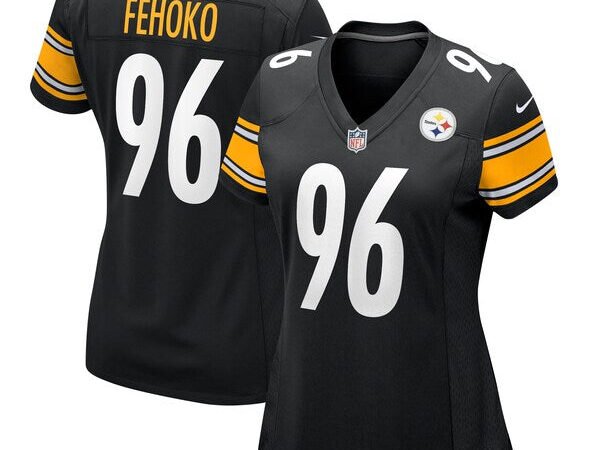 Breiden Fehoko Pittsburgh Steelers Nike Women's Game Jersey - Black