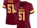Ale Kaho Washington Commanders Nike Women's Team Game Jersey -  Burgundy