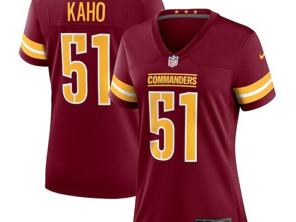 Ale Kaho Washington Commanders Nike Women's Team Game Jersey -  Burgundy