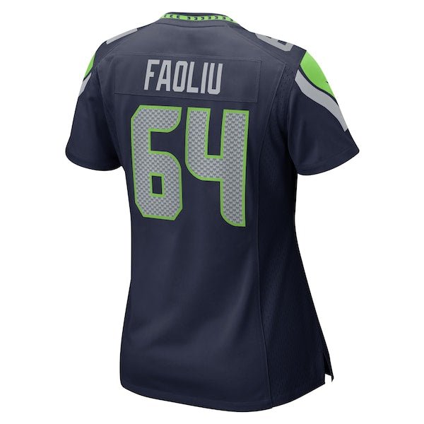 Austin Faoliu Seattle Seahawks Nike Women's Game Jersey - College Navy