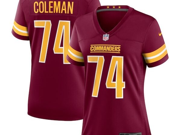 Brandon Coleman Washington Commanders Nike Women's  Game Jersey -  Burgundy