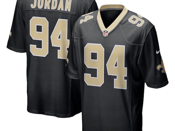 Cameron Jordan New Orleans Saints Nike Game Jersey - Black/White