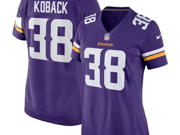 Bryant Koback Minnesota Vikings Nike Women's Home Game Player Jersey - Purple