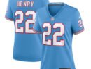 Derrick Henry Tennessee Titans Nike Women's Player Jersey - Light Blue/Navy