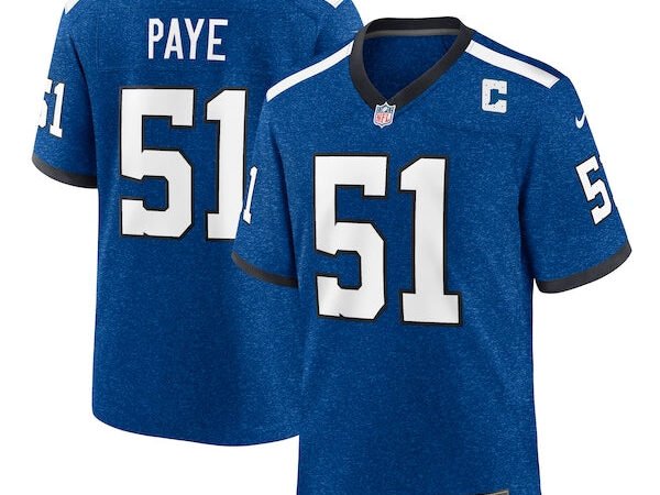 Kwity Paye Indianapolis Colts Nike Indiana Nights Alternate Game Jersey - Royal/Royal