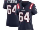 Andrew Stueber New England Patriots Nike Women's Game Player Jersey - Navy