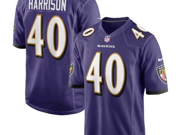 Malik Harrison Baltimore Ravens Nike Game Jersey - Purple