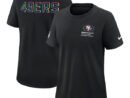 San Francisco 49ers Nike Women's 2025 NFL Crucial Catch Tri-Blend Dri-FIT T-Shirt - Black