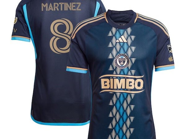 Jose Martinez Philadelphia Union adidas 2024 The XV Kit Authentic Player Jersey – Navy