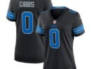 Jahmyr Gibbs Detroit Lions Nike Women's 2nd Alternate Game Player Jersey - Black