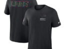 Detroit Lions Nike 2025 NFL Crucial Catch Tri-Blend Dri-FIT T-Shirt - Black