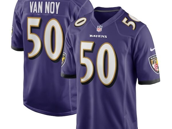Kyle Van Noy Baltimore Ravens Nike  Game Jersey -  Purple