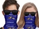 BALTIMORE RAVENS FACE MASK BANDANAS