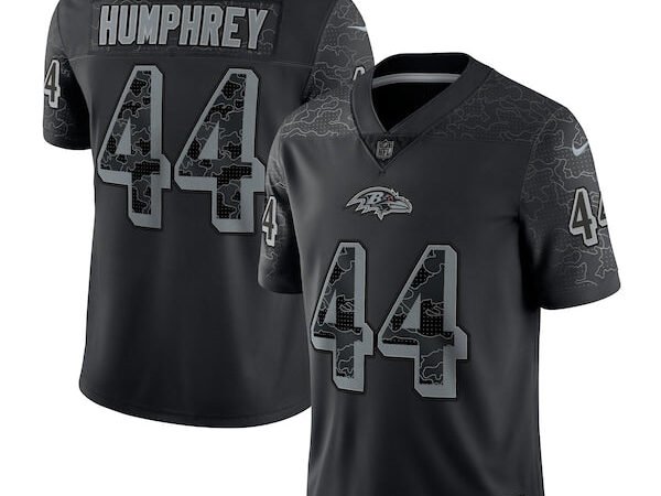 Marlon Humphrey Baltimore Ravens Nike RFLCTV Limited Jersey - Black
