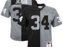 Bo Jackson Las Vegas Raiders Youth Split Legacy Jersey - Black/Silver