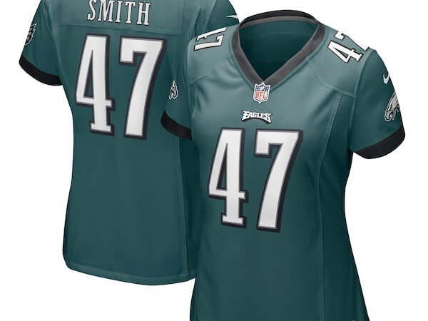 Brandon Smith Philadelphia Eagles Nike Women's  Game Jersey - Midnight Green