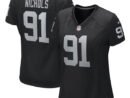 Bilal Nichols Las Vegas Raiders Nike Women's Game Player Jersey - Black