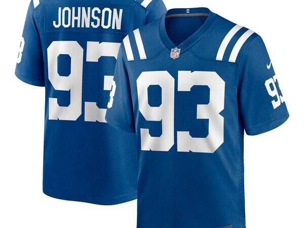 Eric Johnson Indianapolis Colts Nike Player Game Jersey - Royal