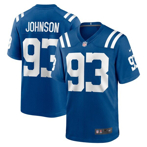 Eric Johnson Indianapolis Colts Nike Player Game Jersey - Royal