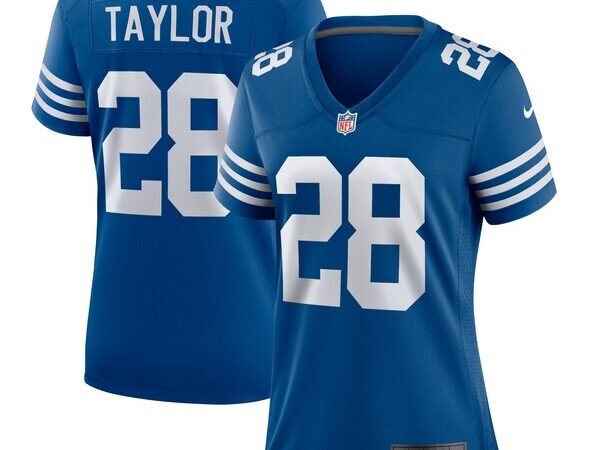 Jonathan Taylor Indianapolis Colts Nike Women's Game Player Jersey - Royal