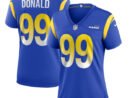 Aaron Donald Los Angeles Rams Nike Women's Player Jersey - Royal/White