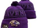 BALTIMORE RAVENS KNIT HAT