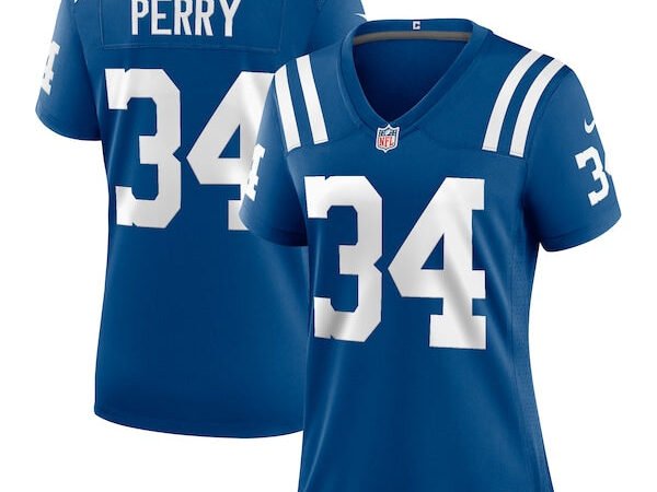 Joe Perry Indianapolis Colts Nike Women's Game Retired Player Jersey - Royal