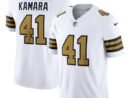 Alvin Kamara New Orleans Saints Nike Alternate Vapor F.U.S.E. Limited Jersey - White/Black