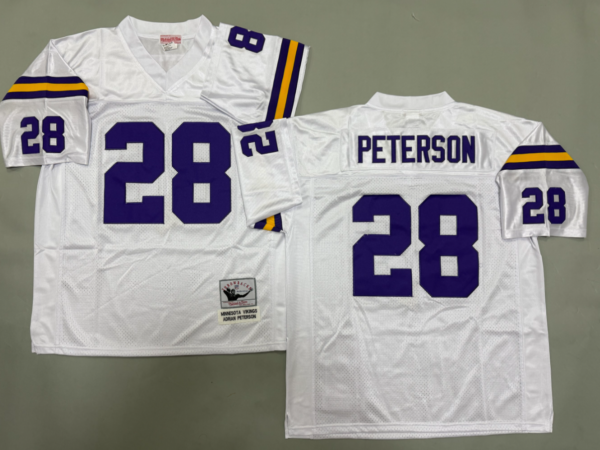 Adrian Peterson Minnesota Vikings Authentic Throwback Retired Player Jersey