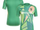 Columbus Crew adidas 2024 Goalkeeper Jersey - Green
