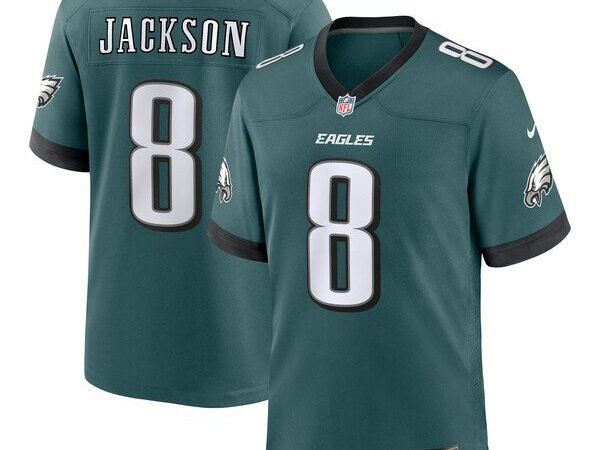 Adoree' Jackson Philadelphia Eagles Nike Team Game Jersey - Midnight Green