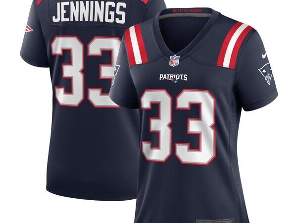 Anfernee Jennings New England Patriots Nike Women's Team Game Jersey -  Navy