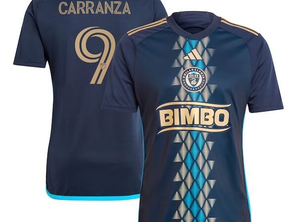 Julian Carranza Philadelphia Union adidas 2024 The XV Kit Replica Player Jersey – Navy