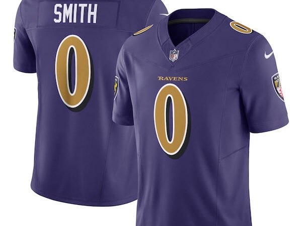 Roquan Smith Baltimore Ravens Nike Alternate 2 Vapor F.U.S.E. Limited Jersey - Purple/Black