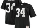 Bo Jackson Las Vegas Raiders Big & Tall 1988 Retired Player Replica Jersey - Black/White