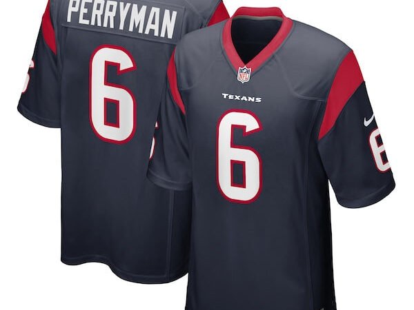 Denzel Perryman Houston Texans Nike Game Jersey - Navy